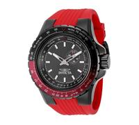 INVICTA Aviator 49724 Montre Homme - Entanche - Analogique - Mouvement à Quartz - Acier Inoxydable avec Cadran Gris - 50mm