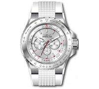 INVICTA Aviator 50100 Montre Homme - Entanche - Analogique - Mouvement à Quartz - Acier Inoxydable avec Cadran Argent - 50mm