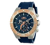 Invicta Aviator Montre Homme mouvement à quartz en acier inoxydable - 49mm