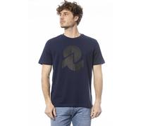 Invicta - BIG Logo T-shirt devant et derrière - Homme - Tops - Bleu - Taille: XL