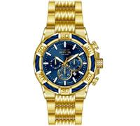 INVICTA Bolt 49904 Montre Homme - Entanche - Analogique - Mouvement à Quartz - Acier Inoxydable avec Cadran Bleu - 51mm