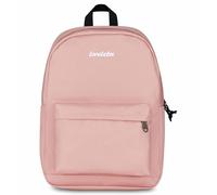 Invicta Sac à dos d'école Carlson, rose étincelant, Mono compartiment avec poche pour PC et poche pour gourde, 24 l, école moyenne et supérieure, sac à dos fille, rose, Taglia Unica