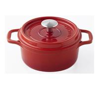 Cocotte Ronde - O 20 Cm - Rubis - Tous Feux Dont Induction