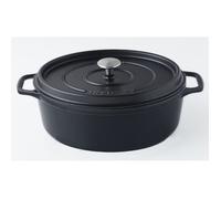 INVICTA Cocotte ovale - Ø 27 cm - Noir - Tous feux dont induction