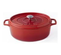 Invicta 403310 Cocotte Ovale - 31 cm - Fonte Emaillée - Rubis