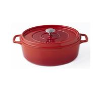 Invicta Cocotte Ovale - 33 Cm - Rubis - Tous Feux Dont Induction
