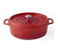 Cocotte Ovale - O 29 Cm - Rubis - Tous Feux Dont Induction