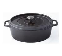 Cocotte Ovale - O 31 Cm - Taupe - Tous Feux Dont Induction