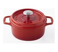 INVICTA Cocotte ronde - Ø 18 cm - Rubis - Tous feux dont induction