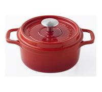 Invicta Cocotte Ronde - O 24 Cm - Rubis - Tous Feux Dont Induction