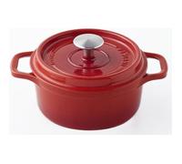INVICTA Cocotte ronde - Ø 28 cm - Rubis - Tous feux dont induction