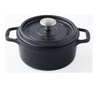 INVICTA Cocotte ronde - Ø 32 cm - Noir - Tous feux dont induction