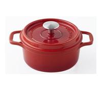 INVICTA Cocotte ronde - Ø 22 cm - Rubis - Tous feux dont induction