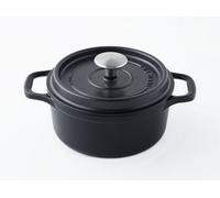 Invicta - Cocotte Ronde En Fonte ?Maill?E 32cm Noir Mat - Puv402321
