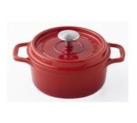 Invicta Cocotte Ronde - O 20 Cm - Rubis - Tous Feux Dont Induction G