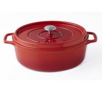 invicta daubière en fonte émaillée 29cm rubis puv403290