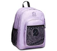 Invicta Double Compartment Backpack, Dial, Purple, School & Leisure
