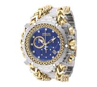 INVICTA Gladiator 48418 Montre Homme - Entanche - Analogique - Mouvement à Quartz - Acier Inoxydable avec Cadran Bleu - 58mm - avec 416 Diamants