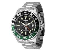 INVICTA Grand Diver 45667 Montre Homme - Entanche - Analogique - Mouvement Automatique - Acier Inoxydable avec Cadran Noir - 47mm