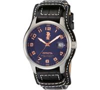 Invicta I-Force 12972 Montre Homme - Entanche - Analogique - mouvement à quartz - acier inoxydable avec cadran bleu - 44mm