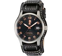 Invicta I-Force 12975 Montre Homme - Entanche - Analogique - mouvement à quartz - acier inoxydable avec cadran noir - 44mm