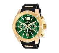 INVICTA I-Force 19661 Montre Homme - Entanche - Analogique - Mouvement à Quartz - Acier Inoxydable avec Cadran Vert - 50mm