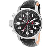 Invicta I-Force 2770 Montre Homme - Entanche - Analogique - mouvement à quartz - acier inoxydable avec cadran noir - 46mm