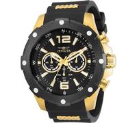 Invicta I-Force 30769 Montre Homme - Entanche - Analogique - mouvement à quartz - acier inoxydable avec cadran noir - 50mm