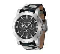 Invicta I-Force 47581 Montre Homme - Entanche - Analogique - Mouvement à Quartz - Acier Inoxydable avec Cadran Noir - 46mm