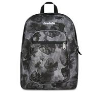 Invicta Jelek Fantasy, Sac à dos d'école gris, 34 L, double compartiment, poches multi-usages, poche intérieure avec organiseur, compartiment pour PC, poche porte-horreau, école moyenne et supérieure