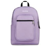 Invicta Jelek plain, rose, 34 L, double compartiment, double poche avant, poche intérieure avec organiseur, poche pour ordinateur ou tablette, poche porte-bouteille, école moyenne et supérieure, fille