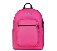 Invicta Jelek Sac à dos d'école rose, double compartiment avec poche pour PC et poche pour gourde, 34 l, école moyenne et supérieure, sac à dos fille, rose, Taglia Unica