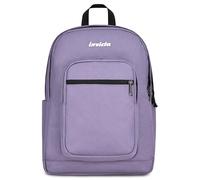 Invicta Jelek Shine Sac à dos d'école Lilas, 34 L, effet paillettes, double compartiment, poche intérieure avec organiseur, poche pour PC, poche porte-horreau, école moyenne et supérieure, fille