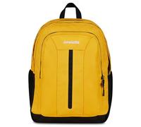 Invicta Jelek Up Led, sac à dos d'école jaune, double compartiment avec poche pour PC et poche pour gourde, 34 l, école moyenne et supérieure, sac à dos fille et garçon