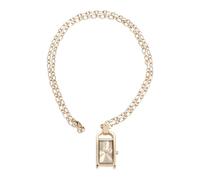 INVICTA Mini - Necklace 49935 Montre Femme - Entanche - Analogique - Mouvement à Quartz - Acier Inoxydable avec Cadran Or - 17mm
