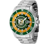 Invicta MLB - Oakland Athletics 43473 Montre Homme - Entanche - Analogique - mouvement à quartz - acier inoxydable avec cadran jaune - 47mm