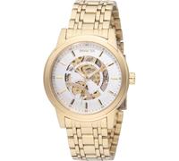 INVICTA Objet D Art 69120 Montre Homme - Entanche - Analogique - Mouvement Automatique - Acier Inoxydable avec Cadran Argent - 42mm