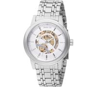 INVICTA Objet D Art 69122 Montre Homme - Entanche - Analogique - Mouvement Automatique - Acier Inoxydable avec Cadran Argent - 42mm