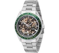 INVICTA Objet D Art 69452 Montre Homme - Entanche - Analogique - Mouvement Automatique - Acier Inoxydable avec Cadran Noir - 43mm