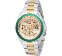 INVICTA Objet D Art 69454 Montre Homme - Entanche - Analogique - Mouvement Automatique - Acier Inoxydable avec Cadran Or - 43mm