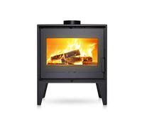Invicta Poêle à bois raccordable en acier Euros - 8 kW - 648802