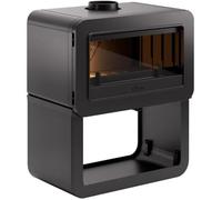 Invicta - Poêle à bois wilson sur banc raccordable p648224