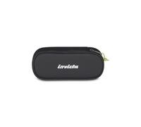 Invicta Porte-stylo école Lip City, noir, poche intérieure avec fermeture éclair et passants élastiques porte-stylos, accessoires sac à dos, école moyenne et supérieure, pour garçon et fille
