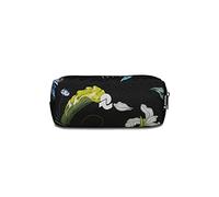 Invicta Porte-Stylo Square Fantasy Noir - École et Loisirs, Black Flowers, Taglia Unica, Casual