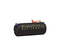 Invicta Porte-stylos, Nose Pencil Bag, Noir, sérigraphie, Porte-Stylo Scolaire, Jet Black, DIMENSIONI: 20,5x4,5x4,5 cm, école