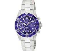 Invicta Pro Diver 1769 Montre Homme - Entanche - Analogique - mouvement à quartz - acier inoxydable avec cadran bleu - 43mm