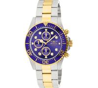 Invicta Pro Diver 1773 Montre Homme - Entanche - Analogique - mouvement à quartz - acier inoxydable avec cadran bleu - 43mm
