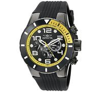 Invicta Pro Diver 18741 Montre Homme - Entanche - Analogique - mouvement à quartz - acier inoxydable avec cadran noir - 50mm