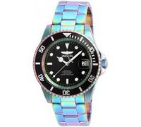Montre Mécanique Homme - INVICTA Pro Diver 26600 - Noir - Acier inoxydable - Multicolore