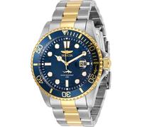 Invicta Pro Diver 30021 Montre Homme - Entanche - Analogique - mouvement à quartz - acier inoxydable avec cadran bleu - 43mm